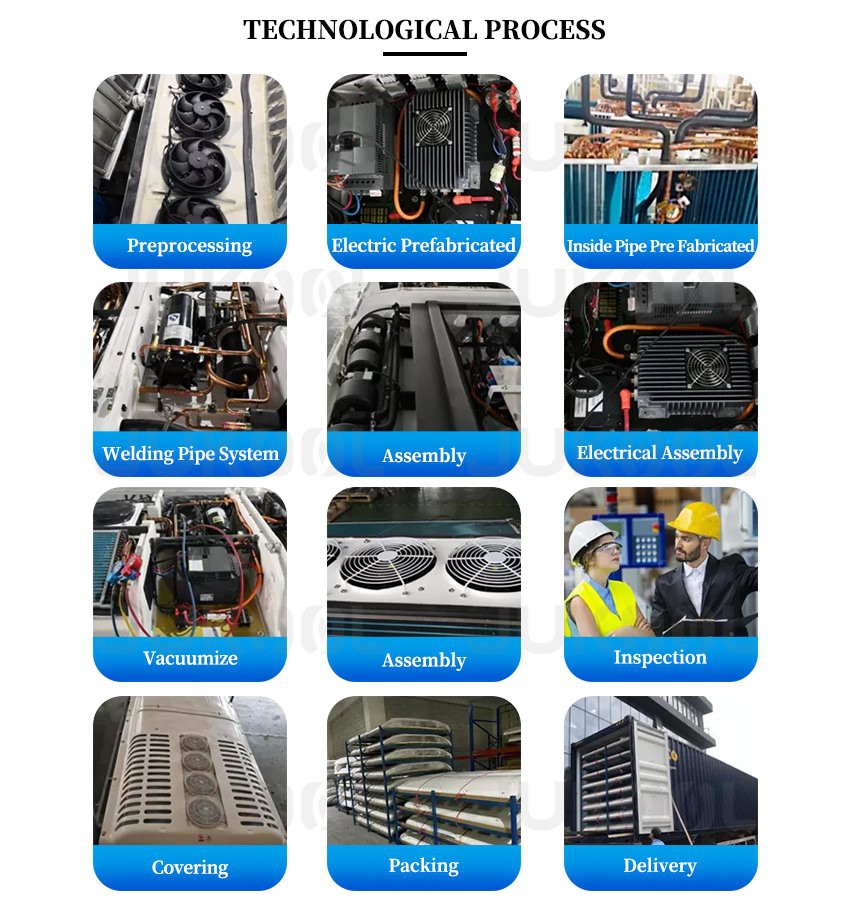 production process of electric bus ac system
